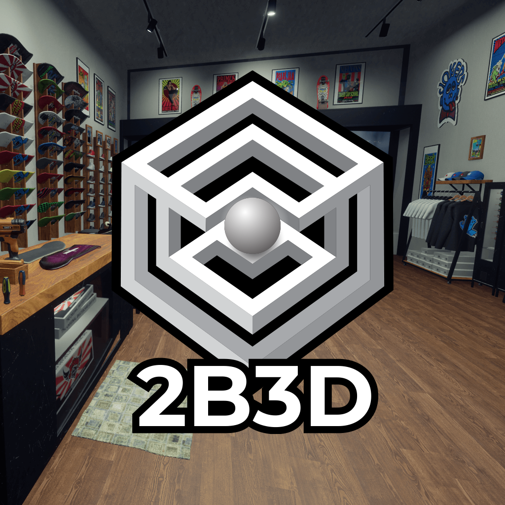 2B3D